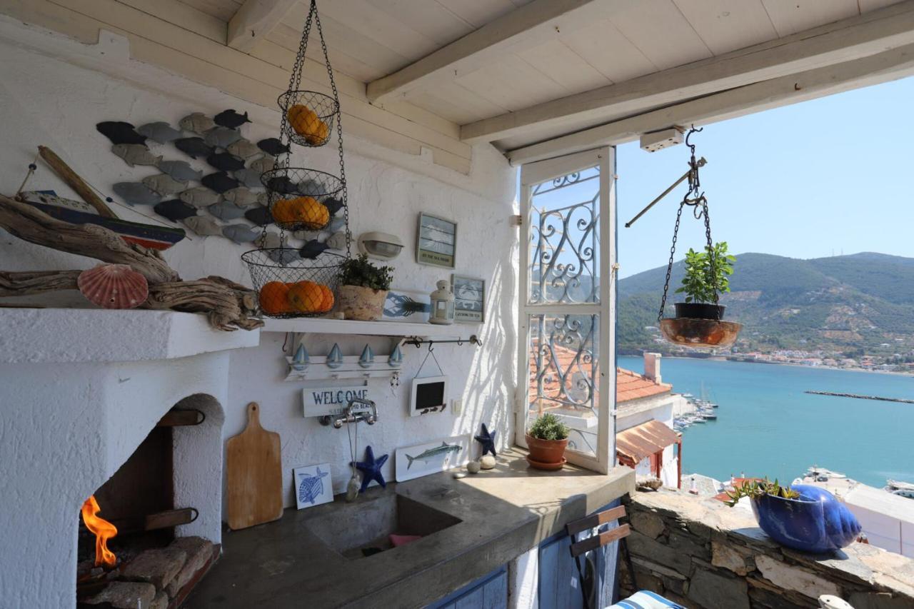 Villea Seaview Apartments Skopelos Exterior foto